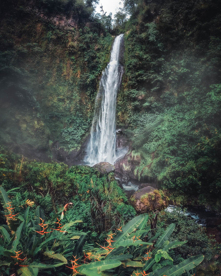 Catarata La Muralla, Costa Rica