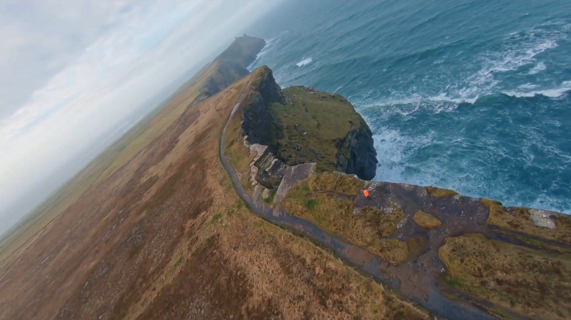 FPV Drone Video over the Cliffs of Moher, Ireland